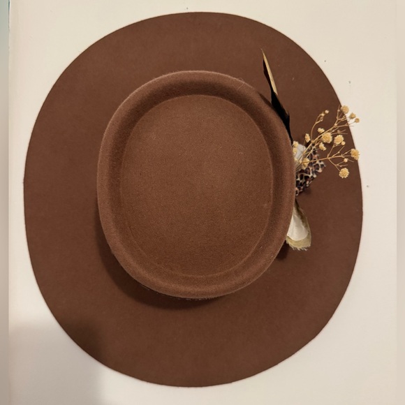 GIGI PIP Accessories - GIGI PIP Brown Hat with Black Interior